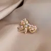 Broche de lazo para luz anti-carrera alta gama luz de lujo alta gama para mujer perla hebilla anti-carrera pasador de solapa al por mayor accesorios de corsage