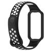 Pulsera inteligente Huami Amazfit Band 7 con correa bicolor, de silicona, transpirable e impermeable, para hombres y mujeres.
