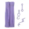 Kit de Materiales DIY Varilla Retorcida Color Macarrón Tiras de Felpa Realistas Varillas Plegables Materiales para Varillas Retorcidas Flores
