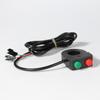Interruptor de combinación multifunción para vehículo eléctrico, triciclo, impermeable, bocina, faro, dirección, botón interruptor tres en uno