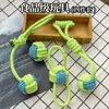 Juguete para Gatos, Juguete Basculante para Autoentretenimiento, Alivio del Aburrimiento y Consumo de Energía, Palo con Plumas para Gatos, Accesorios para Gatos, Juguete para Mascotas