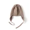 Cachemira 2026 Otoño e Invierno Nuevo Sombrero de Punto de Alta Gama para Mujer para Exteriores Cálido Jacquard Cubre-Cabeza Protección para Orejas Sombrero de Punto Casual