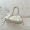 Nova Bolsa Tote Grande de Cor Sólida para o Início do Outono Personalizada Casual para o Dia a Dia Bolsa de Ombro Único Elegante da Moda Bolsa de Axila