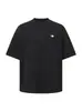 Camiseta de Manga Corta con Estampado de Letras Estilo Retro Americano Disfrazada Nanxia 2025 Nuevo Verano Juvenil Casual Cuello Redondo