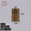 Dobradiça de Cobre Rolamento de Latão Pequena Dobradiça 2 Polegadas 3 Polegadas Dobradiça Estilo Chinês Armário Leve de Luxo Porta de Caixa Dobradiça de Porta Dobradiça Estilo Antigo