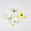Tecido de Seda Sintética Cabeças de Flores de Rosa Pequenas Acessórios de Cabelo DIY Corsage Buquê de Casamento Flores Decorativas de Tecido Feitas à Mão