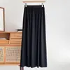 Saia de Baixo com Rosto de Cavalo da Dinastia Han com Saia Inferior Cheongsam Feminina Saia Anti-Transparente Forro Anti-Exposição Comprimento da Cintura Saia Longa