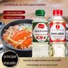 Saquê importado japonês Sunrise longevidade vinho de cozinha 400ml desodorante e realçador de sabor vinho tempero para cozinhar sushi
