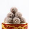 Bola de Pelo Sintético de Visón para Niños Hecha a Mano DIY Bolas de Felpa Accesorios Ropa Bolsas Piel 2-3cm Materiales Decorativos Versátiles