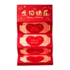 Pequeño Sobre Rojo Plegable con Estampado Dorado para Cumpleaños de Novia, Confesión Navideña, Regalo Ceremonial de Alta Gama, Sobre Rojo Regalo de San Valentín 520
