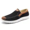 Zapatos Casuales de Lona y Mezclilla para Hombre de Primavera y Otoño, Cómodos, de Lino Estilo Antiguo de Pekín, Slip-On para Estudiantes Hombres, Zapatos de Comercio Exterior