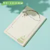Notas Adhesivas Largas 6.8*10.8CM Estilo Ins Alta Estética Material para Diario DIY Papel para Mensajes Despegable No Adhesivo