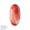 Cabujón Oval de Cristal Natural 15*30mm para Incrustación DIY en Collares Broches Accesorios de Fondo Plano Cabujón en Forma de Huevo de Piedra Semipreciosa