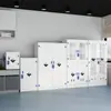 Gabinete Ácido-Base de PP Gabinete de Reactivos de Laboratorio Gabinete de Medicamentos Químicos Anti-Corrosión Ácido Fuerte y Álcali Fuerte Gabinete de Almacenamiento con Doble Cerradura Gabinete de Utensilios