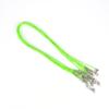 Cuerda de cera de Corea del Sur de 1,5-2 mm para collar, hebilla de langosta, cuerda de cuero negro para bricolaje, colgante, cuerda hecha a mano, accesorios de joyería al por mayor