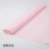 Papel crepé de color engrosado flor de papel crepé papel elástico papel para rizar material de manualidades para jardín de infantes papel para manualidades DIY flor de rosa doblar papel