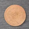 Esterilla Aislante Térmico de Ratán Vietnamita, Mantel para Mesa de Comedor, Esterilla para Tetera de Estufa Cerámica Eléctrica, Esterilla para Tetera de Arcilla Púrpura, Esterilla para Bol, Esterilla para Plato, Esterilla para Taza