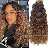 Rizo Latino Blanco Pelo Rizo Hawaiano 18 pulgadas Transfronterizo deeptwist Hawaii Crochet Peluca de Cabello
