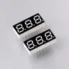 Tubo Display Digital LED de 3 Dígitos de 0,28 Polegadas, Catodo Comum/Anodo Comum, Luz Vermelha de Alto Brilho, Luz Azul, Luz Branca Xr-S2831Ar-Br