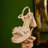 Sandalias Rosas con Pedrería para Mujer, Verano 2026, Modelo Nuevo Elegante y Moderno, Tacones Altos de Tacón Cuadrado con Tira Única, Zapatos de Fiesta de Hada