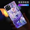 Adequado para Capa de Celular Xiaomi 14 Genshin Impact, Xiaomi 13 Luminoso Novo Modelo, Xiaomi 15 Estilo Anime, Redmi K60 Garota Anime