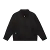 Ropa Vintage Yidao 2026 Otoño Nueva Chaqueta Vintage de Bloques de Color con Cuello de Solapa Abrigo de Trabajo Americano Holgado para Hombre Detroit