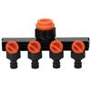 Acessórios para pistola de água de lavagem de carro 3/4 pontos 6 tubo de distribuição de água torneira rápida conector multifuncional reparo parar conexão de água lavanderia