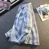 Moda de Primavera y Otoño Nueva Camisa Chaqueta Cuadros Versátil Estilo Coreano Tendencia Ropa Interior Versátil Camisa de Manga Larga