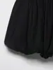Atacado de Comércio Exterior Europeu e Americano Nova Coleção Primavera 2026 Feminino Costas Nuas Sexy Versátil Estilo Balão Top com Fivela N8
