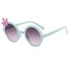 Gafas de Sol de Corona de Dibujos Animados para Niños Gafas de Sol a Prueba de Rayos UV Gafas de Sol para Hombre y Mujer Moda Bebé Lindas Gafas de Sol Decorativas