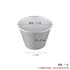 Molde grande para hornear tartaletas de huevo k Molde pequeño de aluminio para tartaletas Taza de pudín occidental Pudín alemán Gelatina de caramelo de torre