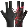 Guantes de Billar para Salas de Billar, Guantes Finos Transpirables Antideslizantes de Seda de Hielo para Entrenamiento de Mesa de Snooker Tenis de Mesa, Accesorios Especiales para Billar Z269