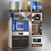 Máquina de hielo comercial grande tienda de té de leche café cubitos de hielo hielo sólido cubitos de hielo comerciales 500 kg 1000 lb gran capacidad