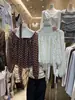 Shisanxing 2026 principios de otoño nuevo diseño estilo coreano nicho top sin hombros para mujer, camisa sin hombros estilo francés, moderno