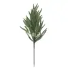 Pino de Norfolk Artificial Rama Única Decoración Navideña para el Hogar Transfronteriza Amazon Aguja de Pino Suave de Plástico Enrollada a Mano Única