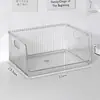 Cajas de Almacenamiento Apilables para Escritorio, Estantes Organizadores de Cosméticos para Mascotas de Lujo Ligero, Transparente para Artículos Esenciales Diarios y Varios del Hogar