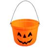 Linterna de calabaza portátil Cubo de calabaza de Halloween Música colorida Calabaza controlada por voz Tamaño Grande Pequeño Recipiente para dulces Festival de Fantasmas al por mayor