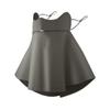 Protetor Solar Rosto Inteiro Proteção UV Feminino Verão Proteção Pescoço Seda Gelada Respirável Cobertura Facial para Ciclismo Máscara Facial Gini