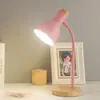 Lámpara de Escritorio para Estudiar, Estilo Femenino, Lámpara de Escritorio LED para Lectura Controlada por Mando a Distancia, Lámpara de Mesita de Noche para Dormitorio, Exclusivo de Almacén Lightning