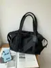 Bolsa de Viaje Portátil Grande de Tela Casual Estilo Coreano para Mujer, Bolso Tote, Bolso de Hombro Cruzado Portátil
