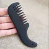 Peine de aguja de piedra varios estilos de peine para la cabeza raspado peinar el cabello doble uso una variedad de forma de peine Meridiano Cuidado de la salud peine de madera