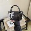 Bolso Cubo de Color Sólido Elegante para Mujer, Nuevo Modelo Primavera 2026, Bolso de Hombro Cruzado de Moda para el Uso Diario