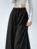 Pantalones deportivos holgados de pierna ancha, frescos y elegantes, para tallas grandes de mujer, nuevo modelo de verano 2026, pantalones jogger adelgazantes y transpirables para mujeres de tallas grandes