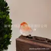 Estatueta de Vidro de um Pássaro que Simula a Vida Real, um Bom Presságio para a Fortuna, Pequeno Ornamento Decorativo, Presente de Abertura, Presente do Dia a Dia