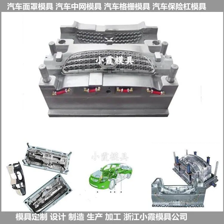 汽车塑料格栅模具 (14)
