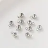Contas de Silicone para Posicionamento Banhadas a Ouro 14K18K com Tiras para Pendurar para Pulseira e Colar Feitos à Mão DIY - Materiais e Acessórios de Ajuste