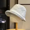 Chapéu de pescador fino de aba larga estilo coreano para mulheres, verão, longo na frente, curto atrás, chapéu de sol, circunferência da cabeça grande, chapéu de balde, chapéu de sol, moderno