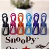 Paquete de 10 Clips Selladores Metálicos de Acero Inoxidable Engrosados Multifuncionales a Prueba de Viento Colgantes para Ropa Interior de Niños y Calcetines de Bebé