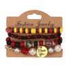 Accesorios de Moda Europeos y Americanos, Pulseras Retro Creativas Multicapa con Cuentas, Fabricantes Mayoristas de Pulseras de Estilo Étnico Bohemio