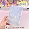 Páginas Internas do Álbum de Cartas para Guardar Fotocartões de Ídolos, Páginas Internas de Álbum Polaroid de Seis Furos com Grade Única de Alta Transparência, Estilo Álbum Shake